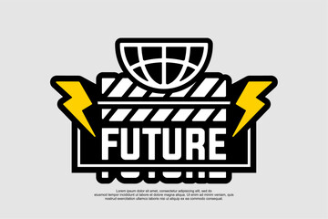 badge style streetwear apparel fashion vector for printing
