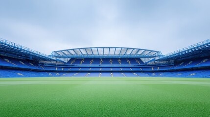 Fototapeta premium Stadium, Soccer Field, Football, Arena, Sports Venue