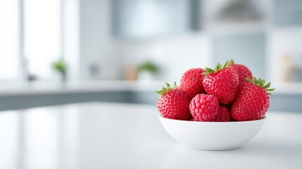Fresh Strawberries Bowl: Healthy Eating, Berry Delicious