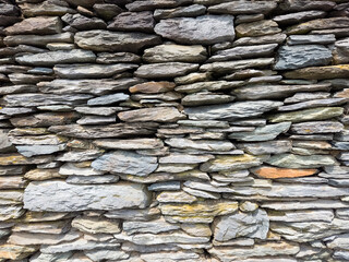 Stone wall rustic handmade texture