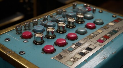 Vintage control panel