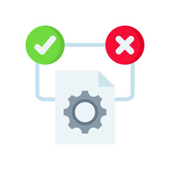 Testing flat icon