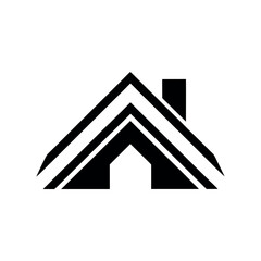 Abstract House Roof Logo Icon Vector Illustration