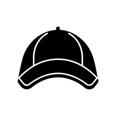 Baseball Cap Logo Icon Vector Illustration