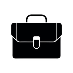 Briefcase Logo Icon Vector Illustration