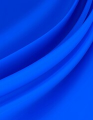 Fototapeta premium Deep blue fabric folds