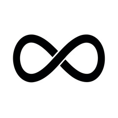 Infinity Loop Logo Icon Vector Illustration