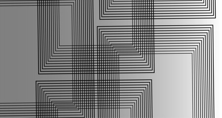 Hipster abstract background with diagonal lines. Abstract geometric black seamless pattern.