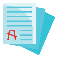 Test Exam Flat Icon