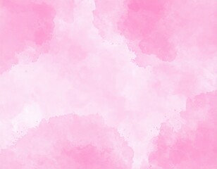 Fototapeta premium Delicate Pink Watercolor Wash Soft Texture and Subtle Variations