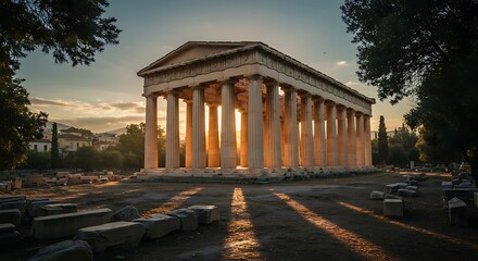 Obraz premium Athens - Scenic beauty in Greece