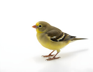 Ai generated image of Lovebird with white background