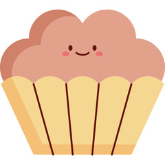 Cupcakes decorated with colorful frosting