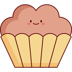 Cupcakes decorated with colorful frosting