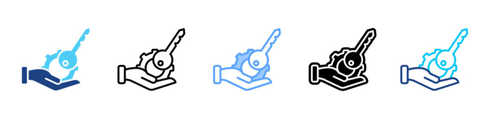 Ownership icon sheet multiple style collection