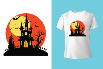 Spooky Mama Halloween T-Shirt Design