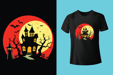 Halloween t shirt design Scary Halloween