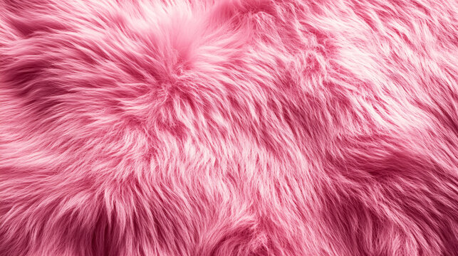 A pink furry world is illustrated in PNG format against a white background.