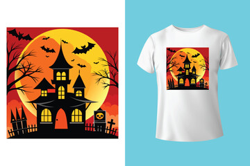 happy halloween T shirt design