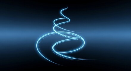 A futuristic holographic rendering of a jet engine with glowing internal components and a digital interface, set in a high-tech environment.