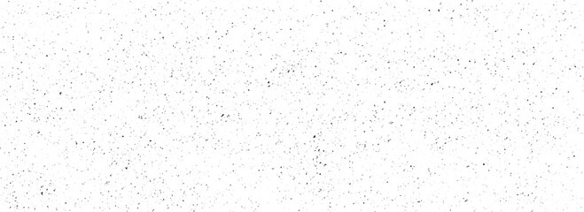 Obraz premium Grunge grain texture. Black and white distressed noise background. Irregular gritty wallpaper. Dirty grit overlay with specks and dots. Gravel particles backdrop for banner, poster, overlay. Vector
