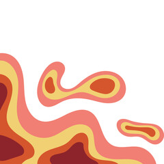 Obraz premium Liquid Corner Shape