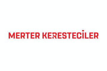 I Love MERTER KERESTECILER, Typographic Design of I Love MERTER KERESTECILER on a white background, Flag Typography of MERTER KERESTECILER with heart, Vector design of I Love Turkey