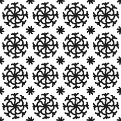 seamless pattern with gear wheels