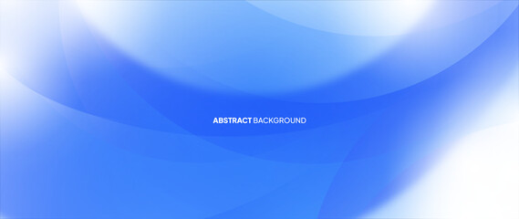 Blue abstract background with overlapping circular objects forming a beautiful pattern. Vector template for luxury digital business banners, contemporary formal invitations, and luxury vouchers.
