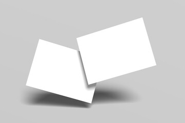 Postcard Blank Mockup