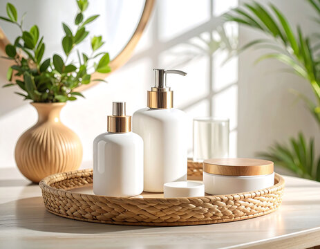 Elevate your self care rituals with this luxurious natural skincare product set, perfect for wellness