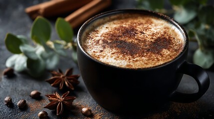Spiced Coffee with Cinnamon and Anise