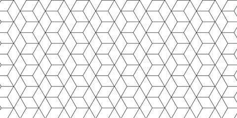 	
Abstract seamless pattern with hexagon square cube geometric pattern shapes grid metal element texture design. Vector tiles gradient triangle diamond honeycomb hexagon art.