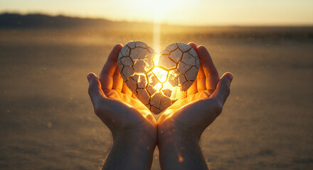Broken Heart in Divine Light