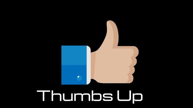 thumb up hand sign