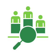 Competitor Analysis Icon Green Version