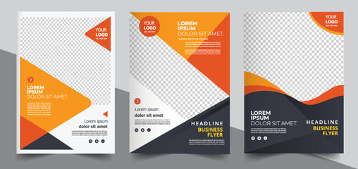 Brochure template banner design for social media post template, corporate