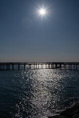 Obraz premium sunset over the sea