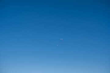 blue sky with clouds