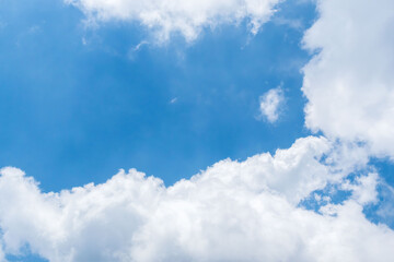 夏の空　夏山から見る青空と雲31