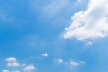 夏の空　夏山から見る青空と雲57