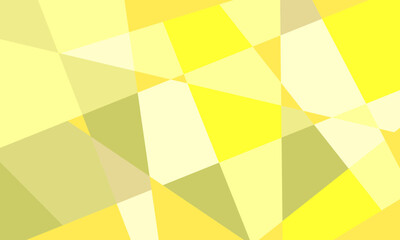 abstract yellow fractal geometric polygon shapes background