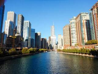 Fototapeta premium chicago river