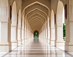 Fototapeta premium Elegant arched colonnade (1)
