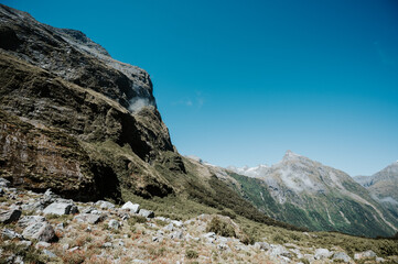 Fototapeta premium View from Milford Track, Fiordland National Park, New Zealand