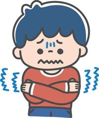 子どもの体調不良　悪寒・寒気