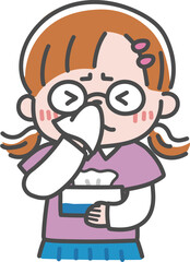 こどもの体調不良　鼻水