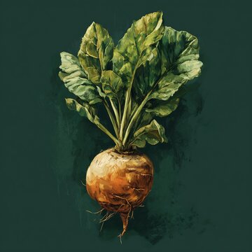 Carrot plants are high in vitamins