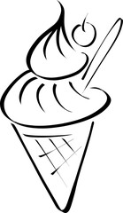 ice cream cone