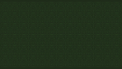 seamless geometric hexagon, square, stars and triangle shape line art. Vector art pattern with light lines in white-gray color